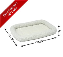 Load image into Gallery viewer, MidWest Bolster Pet Bed | Machine Wash &amp; Dry
