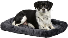 Load image into Gallery viewer, MidWest Bolster Pet Bed | Machine Wash &amp; Dry
